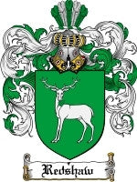Redshaw coat of arms family crest download