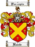 Reede coat of arms family crest download