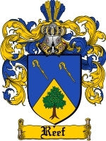 Reef coat of arms family crest download