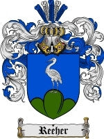 Reeher coat of arms family crest download