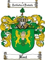 Reel coat of arms family crest download