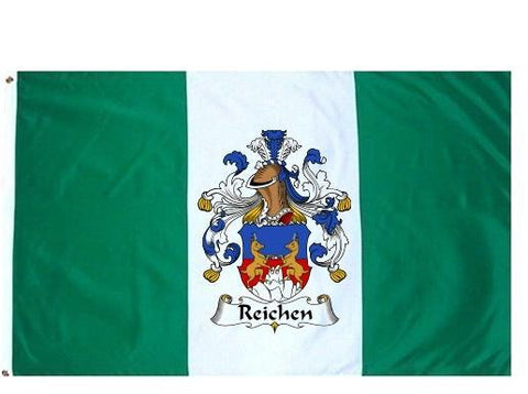 Reichen family crest coat of arms flag
