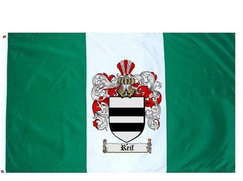 Reif family crest coat of arms flag