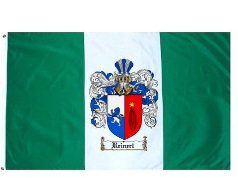 Reinert family crest coat of arms flag