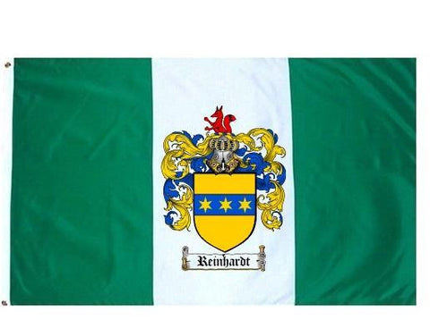 Reinhardt family crest coat of arms flag