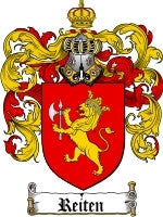 Reiten coat of arms family crest download