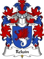 Reksin coat of arms family crest download