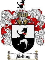 Relling coat of arms family crest download