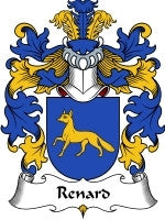 Renard coat of arms family crest download