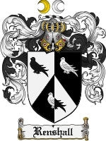 Renshall coat of arms family crest download