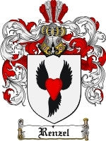 Renzel coat of arms family crest download