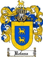 Retana coat of arms family crest download