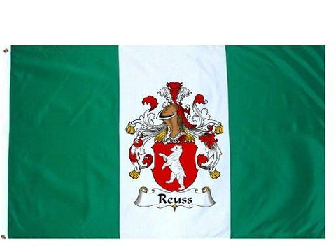 Reuss family crest coat of arms flag