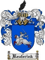 Reuterink coat of arms family crest download