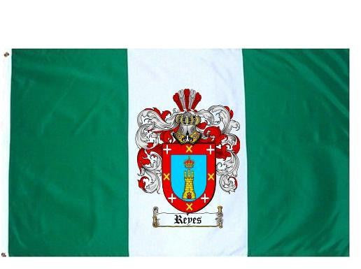 Point Reyes Flag Reyes Coat of Arms Flag / Family Crest Flag – Family Crests / Coat of ...