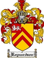 Reynardson coat of arms family crest download