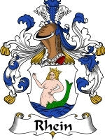 Rhein coat of arms family crest download