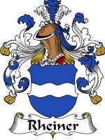 Rheiner coat of arms family crest download