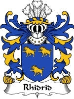 Rhidrid coat of arms family crest download