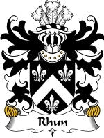 Rhun coat of arms family crest download