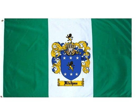 Richau family crest coat of arms flag