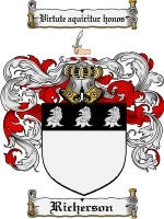 Richerson coat of arms family crest download