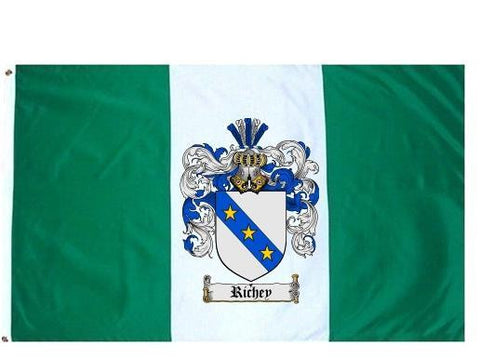 Richey family crest coat of arms flag