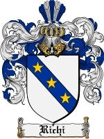 Richi coat of arms family crest download