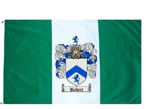 Rickert family crest coat of arms flag