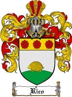 Rico coat of arms family crest download