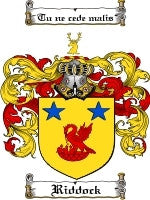 Riddock coat of arms family crest download