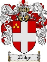 Ridge coat of arms family crest download