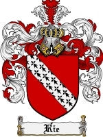 Rie coat of arms family crest download