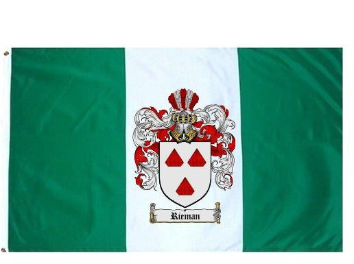 Rieman Coat of Arms Flag / Family Crest Flag – Family Crests / Coat of ...