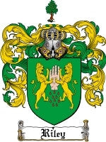 Riley family crest coat of arms emailed to you within 24 hours – Family ...