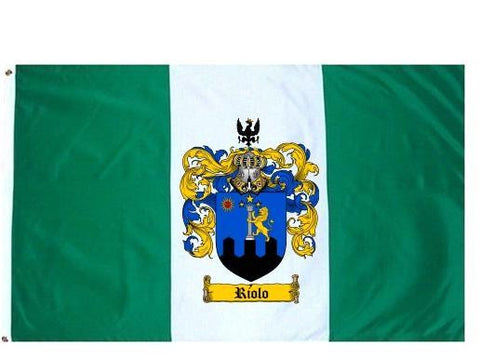 Riolo family crest coat of arms flag