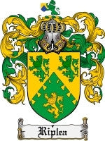 Riplea coat of arms family crest download