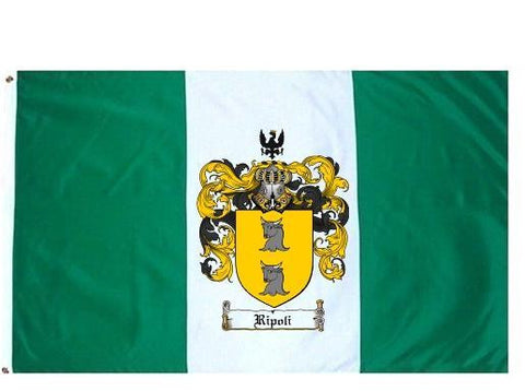 Ripoli family crest coat of arms flag