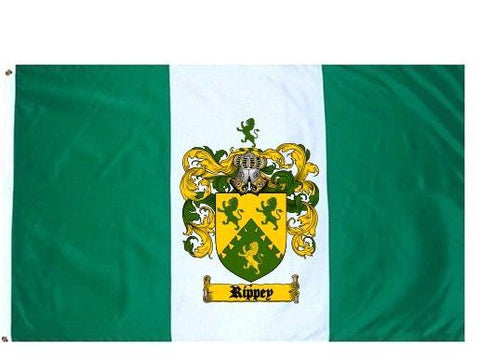 Rippey family crest coat of arms flag
