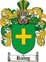 Rising coat of arms family crest download