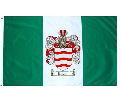 Rivero family crest coat of arms flag