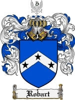 Robart coat of arms family crest download