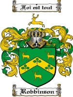Robbinson coat of arms family crest download