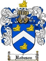 Robeson coat of arms family crest download