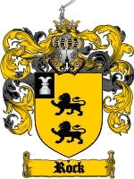 Rock coat of arms family crest download