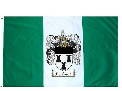 Rockwood family crest coat of arms flag