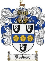 Rodway coat of arms family crest download