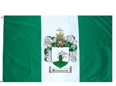 Roemmich family crest coat of arms flag