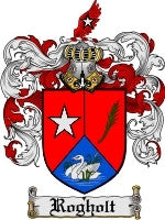 Rogholt coat of arms family crest download