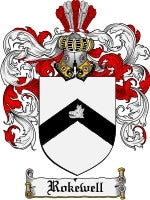 Rokewell coat of arms family crest download